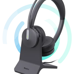 Yealink BH70 Dual Teams – Bluetooth headset töltőállvánnyal