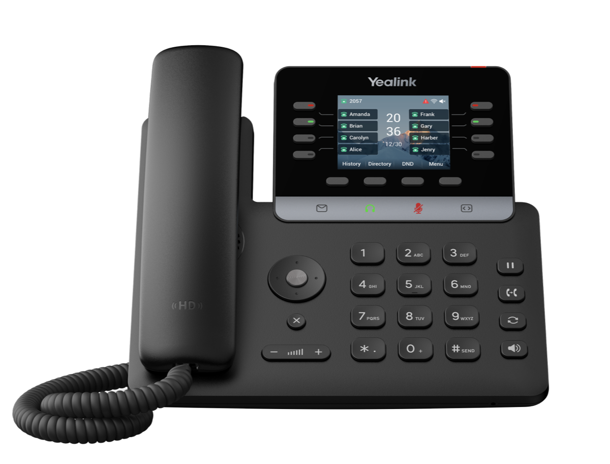 Yealink SIP-T73U – Prémium üzleti IP telefon színes kijelzővel