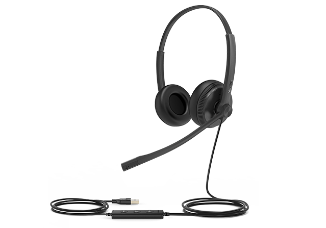 Yealink UH34 Dual – USB headset mikrofonnal