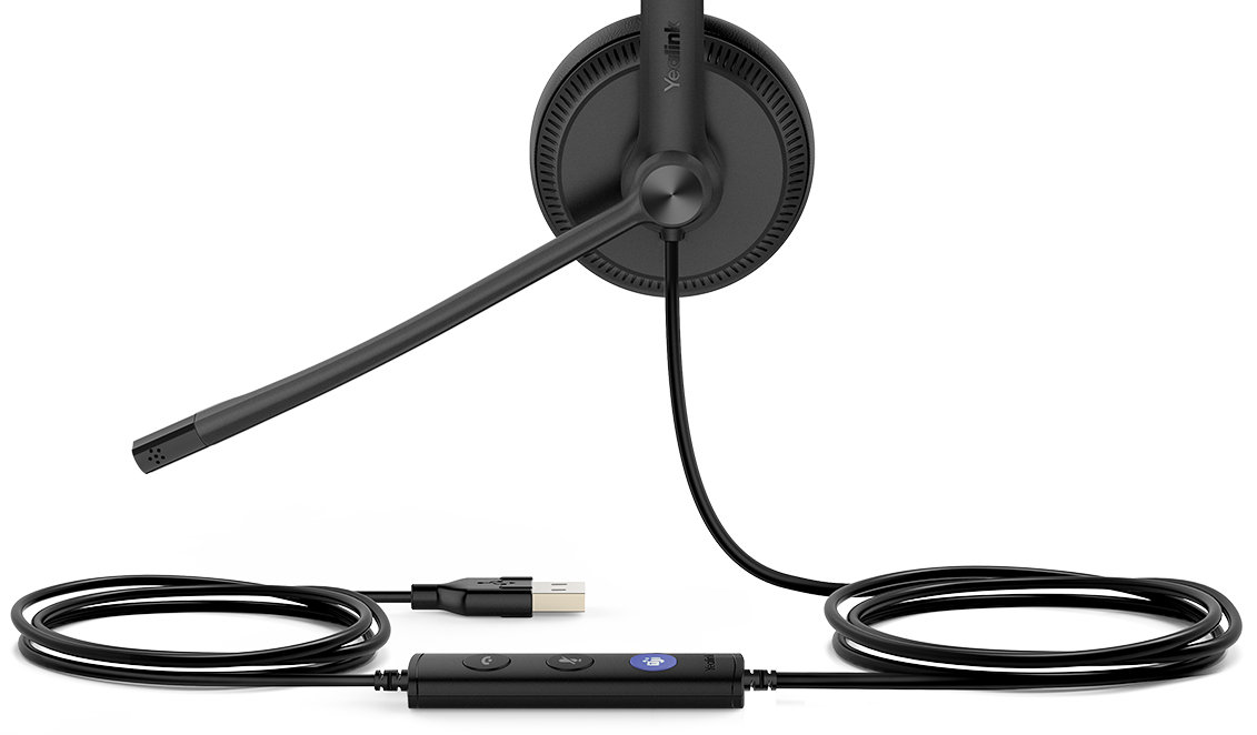Yealink UH34 Mono Teams – USB headset mikrofonnal