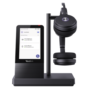 Yealink WH66 Dual Teams – DECT vezeték nélküli headset munkaállomással