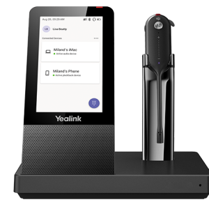 Yealink WH67 Teams – DECT UC munkaállomás headset