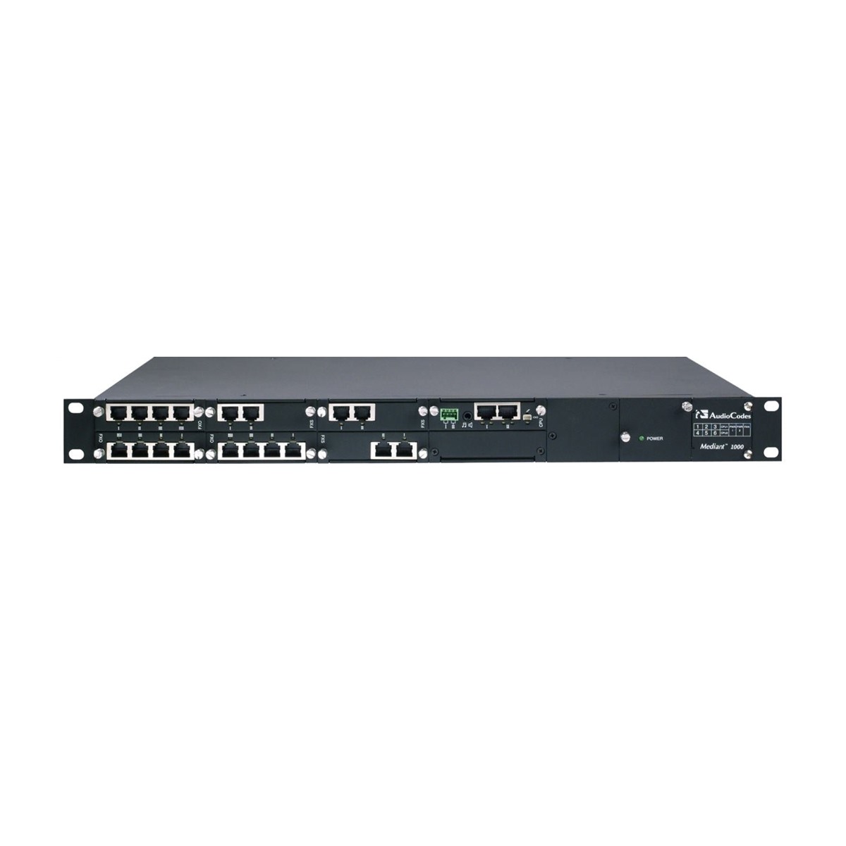 AudioCodes Mediant 1000B modularis VoIP gateway es E-SBC chassis